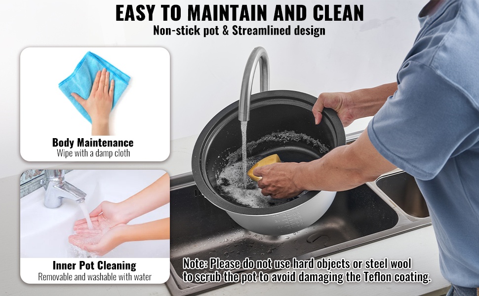 Tarttumaton alumiininen sisäkattila