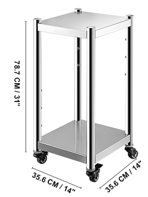 Riisinlämmittimen jalustan mitat ja tiedot