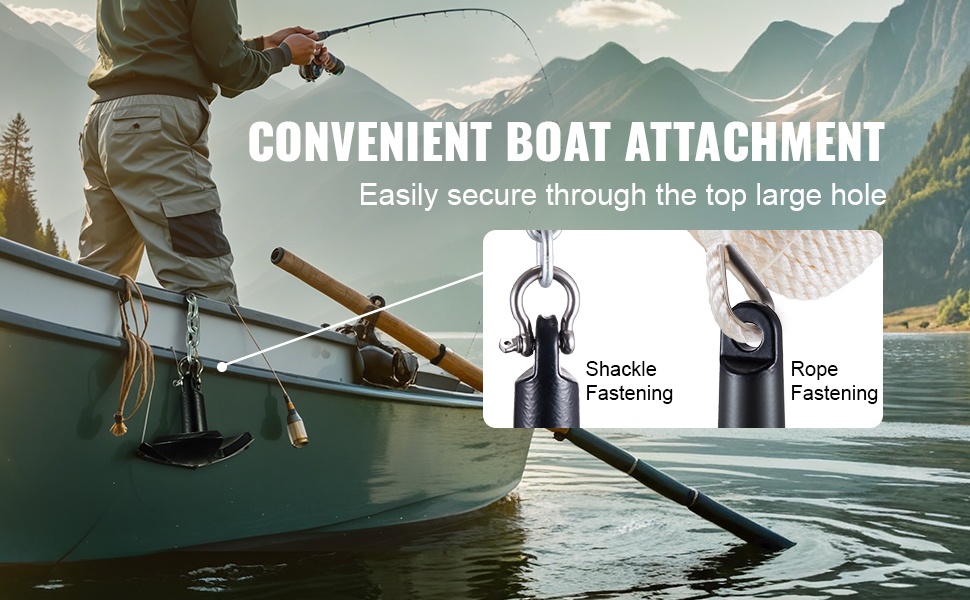 Helppo kiinnitys ketjulle tai köydelle