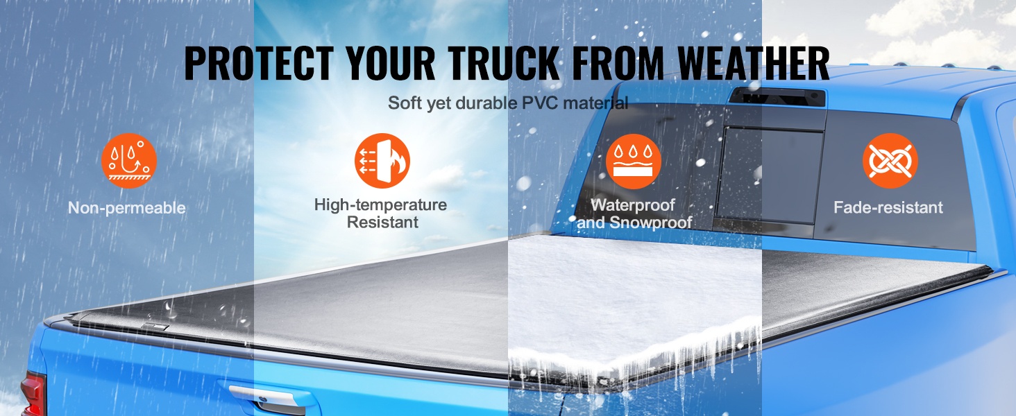 Paksu PVC ja vedenpitävä rakenne