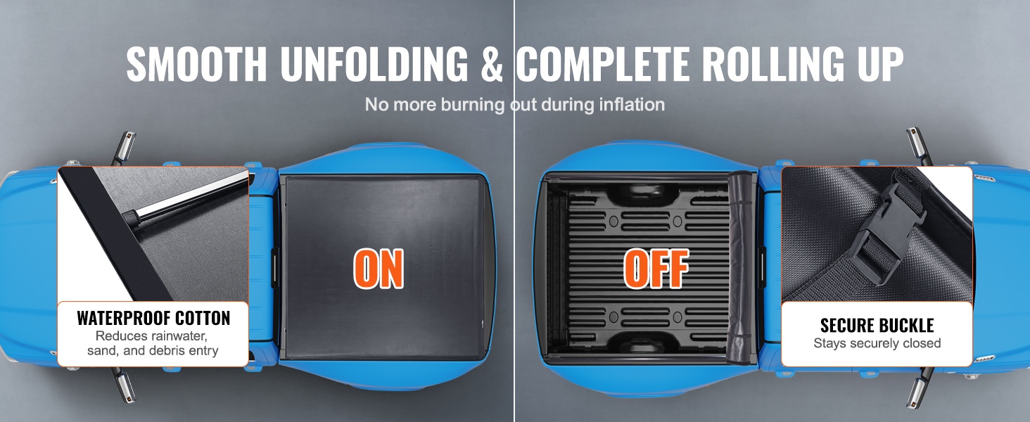 Rullattava rakenne ja helppo käyttö