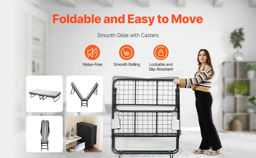 Pyörillä liikuteltava sänky