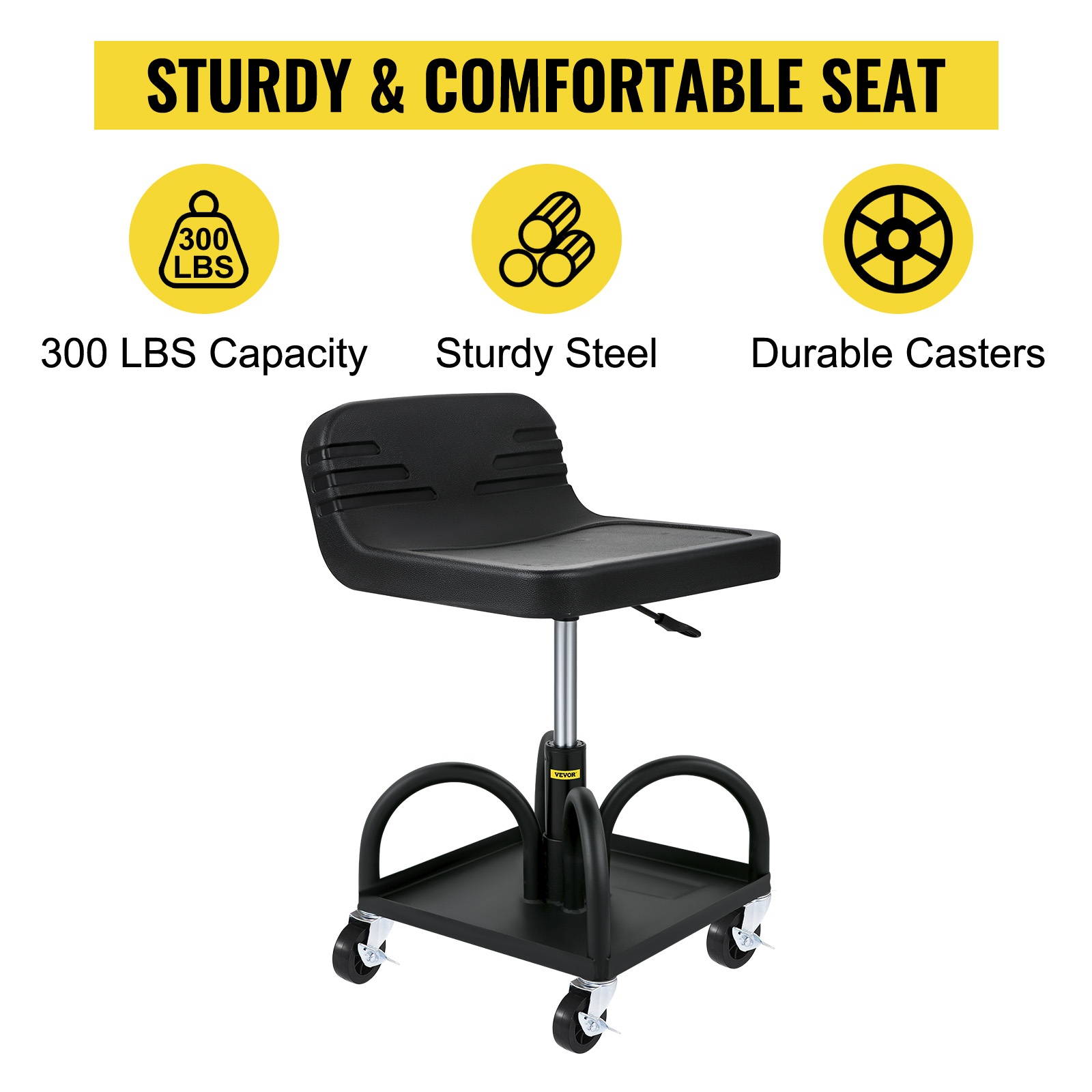 Hyvin rakennettu istuin