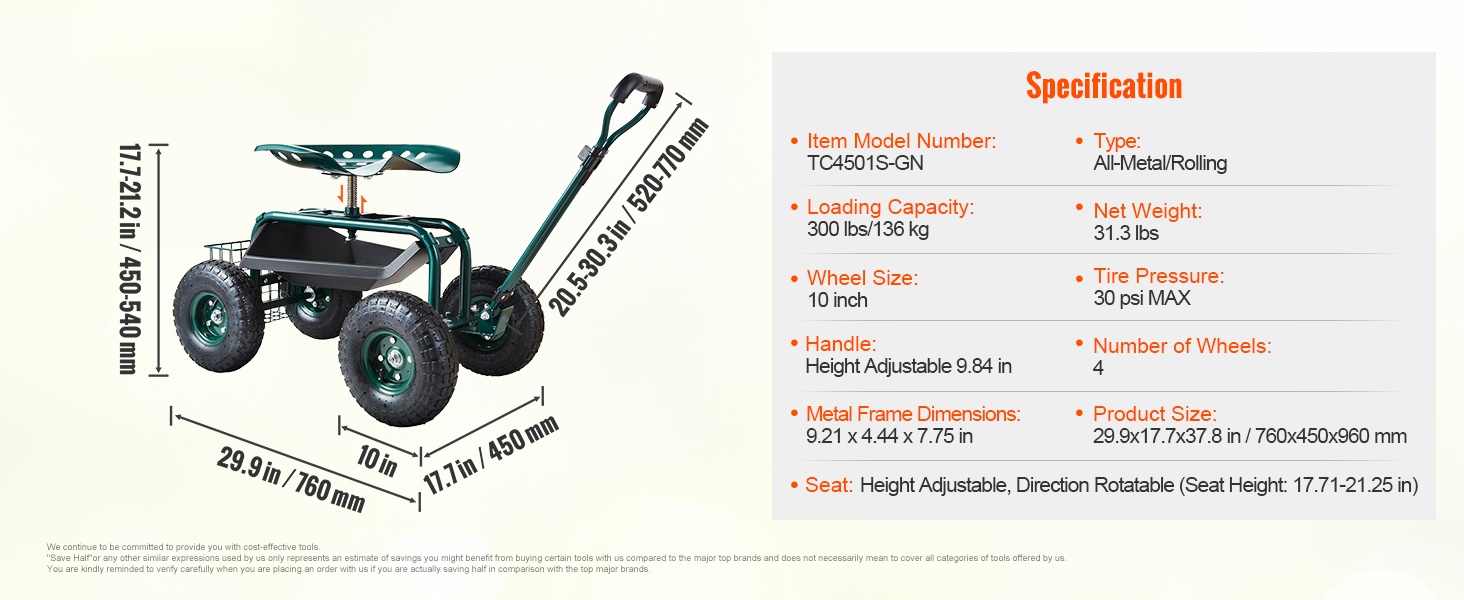 Puutarhavaunu käytössä pihalla