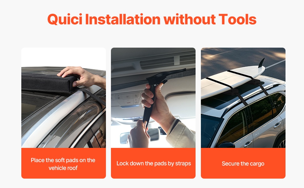 Helppo asennus kattokaiteisiin