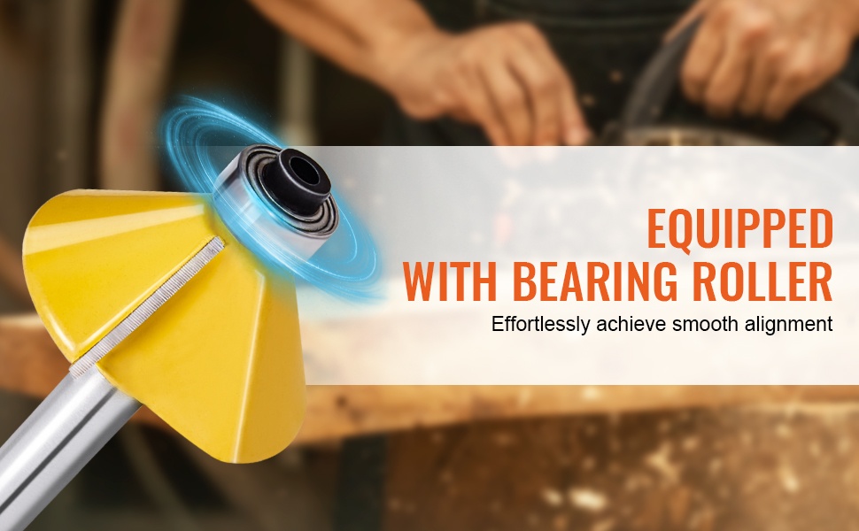 1/4 tuuman varsi ja laakeri