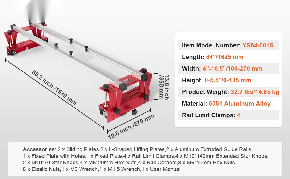 Jyrsinsuksi käytössä suurten levyjen tasaamiseen
