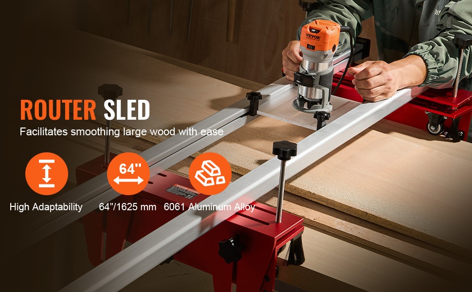 Jyrsinsuksi suurten puulevyjen tasaamiseen