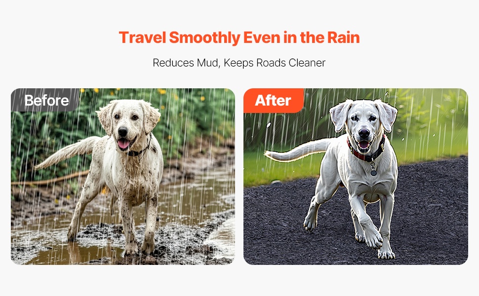 Kumimultamatto ehkäisee mutaa pihalla