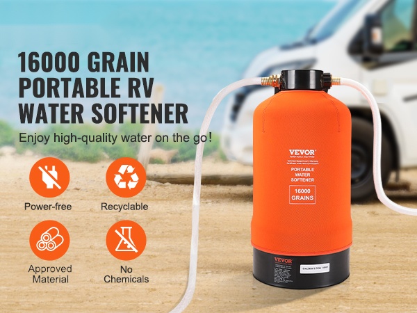 Vedenpehmennin käytössä matkailuajoneuvossa