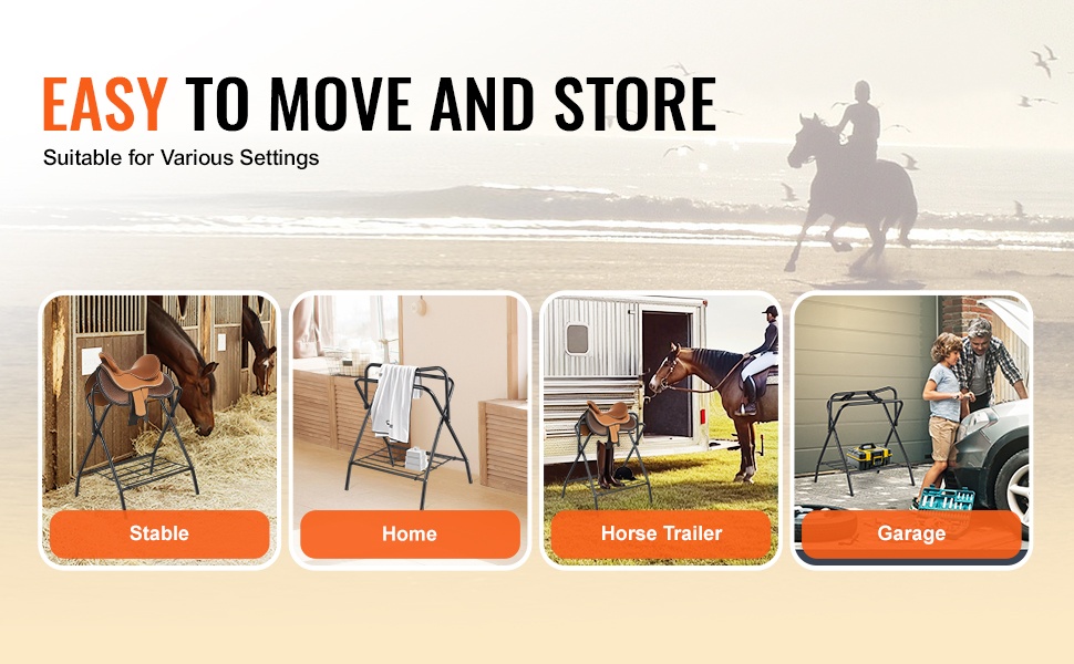 Kevyt ja helposti taittuva satulateline