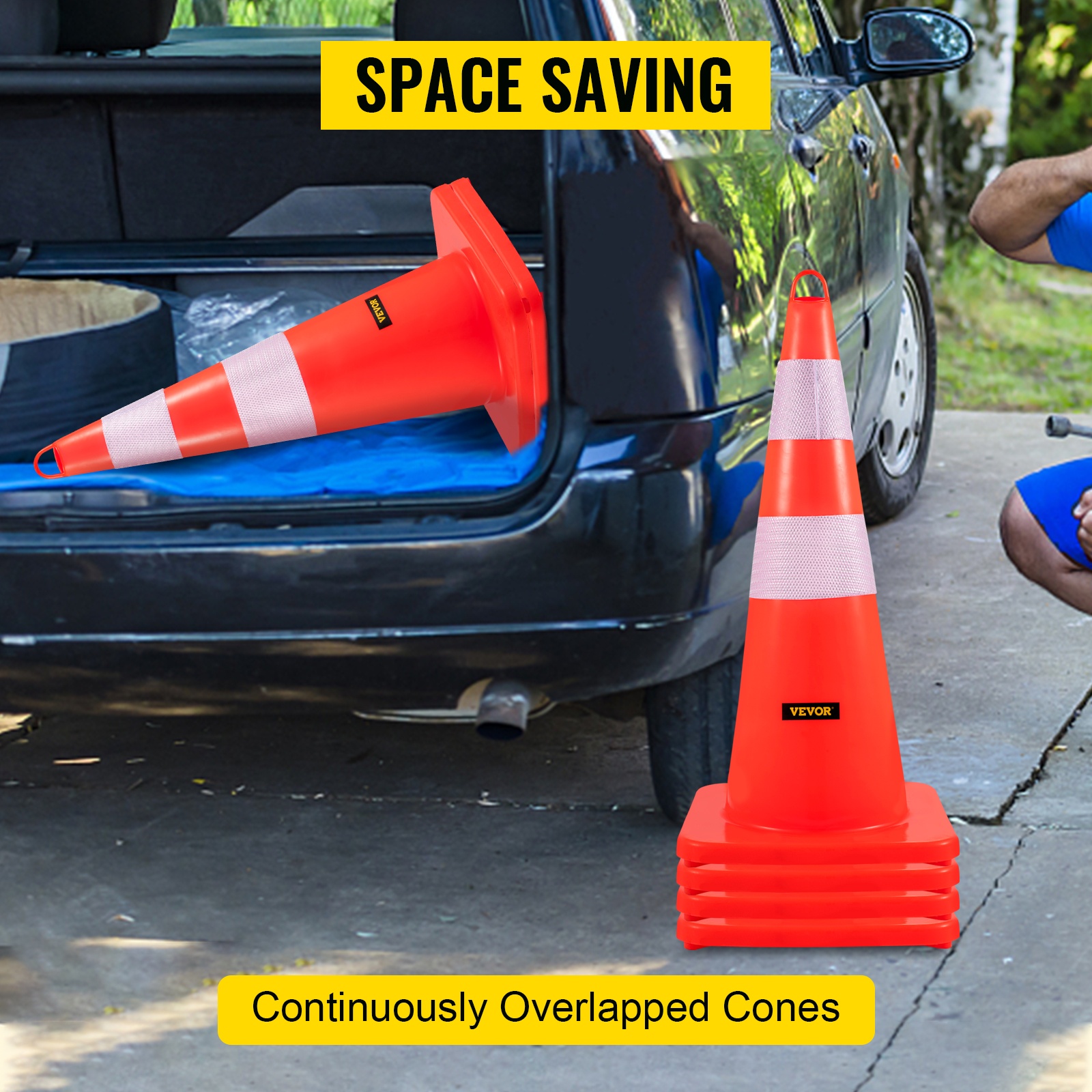 Tilaa säästävä pinoaminen