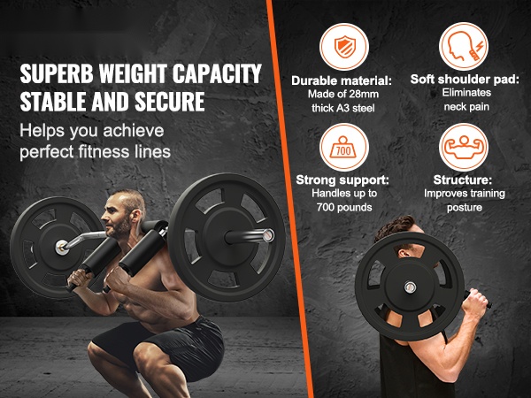 Turvakyykky­tanko, pehmusteet ja kahvat