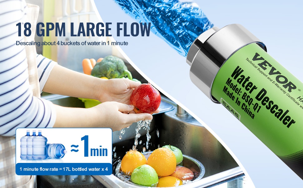 Suolaton vedenkäsittely, säilyttää veden luonnolliset mineraalit