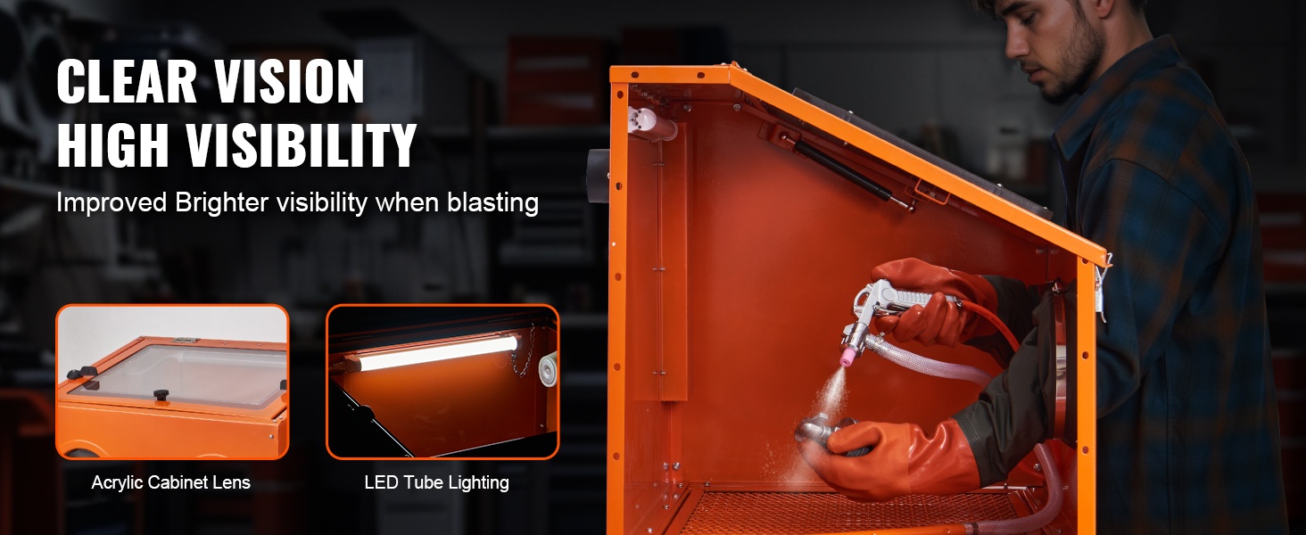 Akryyli-ikkuna ja valaistus