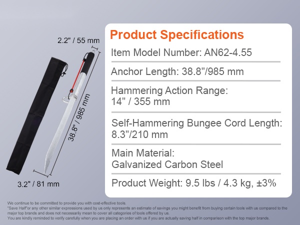 Hiekkapiikkiankkurin yleiskuva