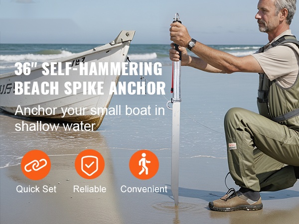 Hiekkapiikkiankkuri kumikahvalla