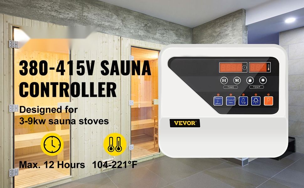 Saunan kiukaan ulkoinen ohjain