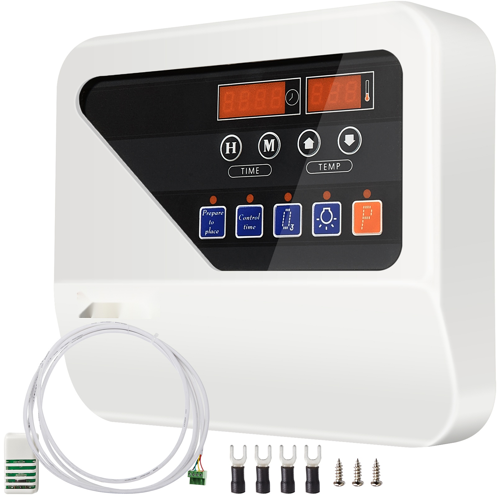 Saunaohjain etupaneeli