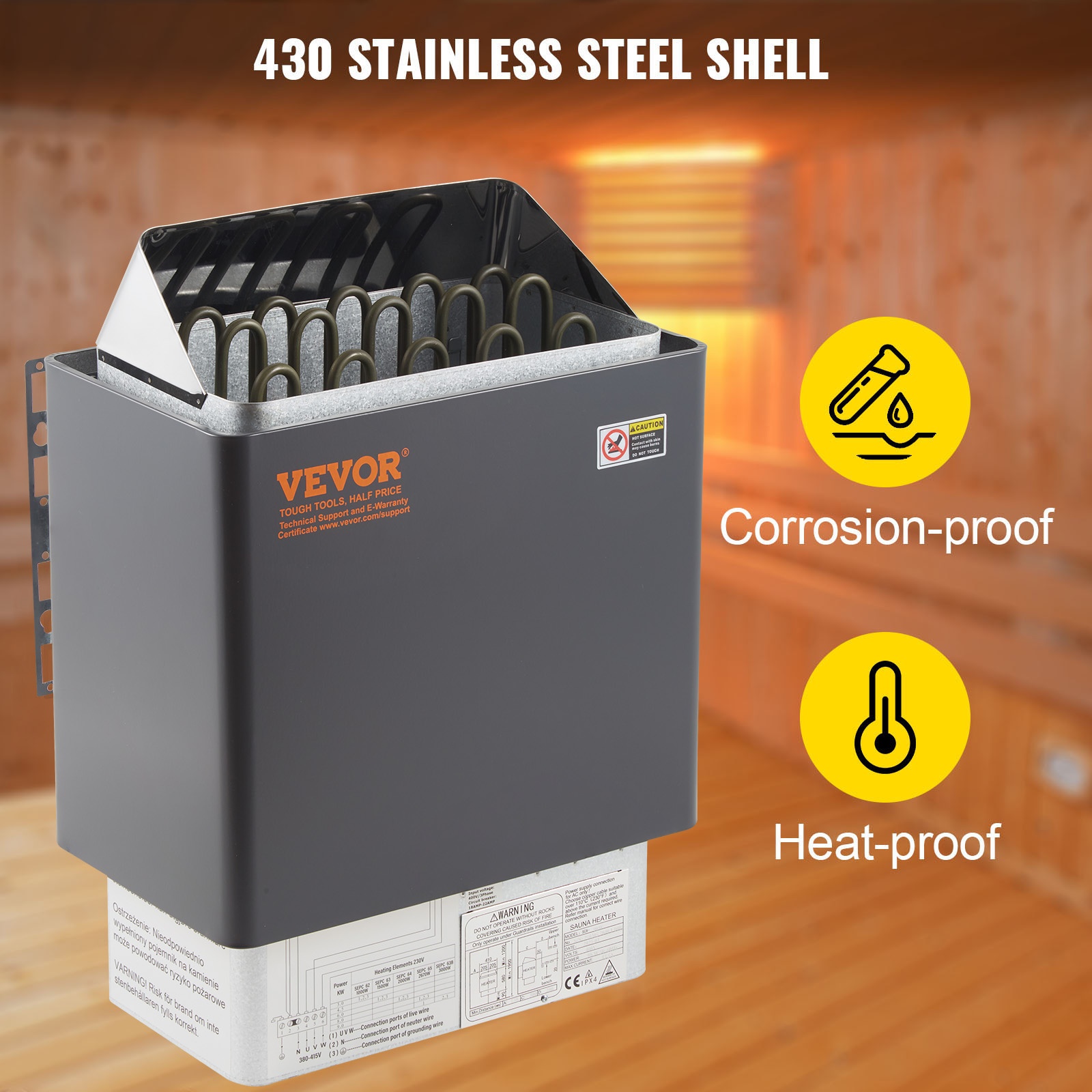 Ruostumaton teräsrakenne