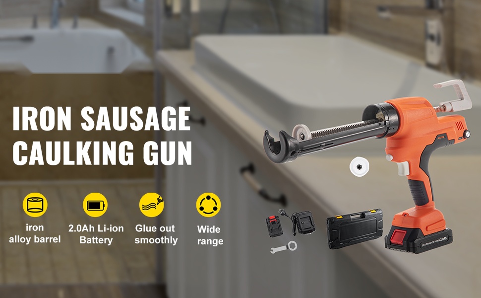 Sähkökäyttöinen makkaramallinen saumauspistooli