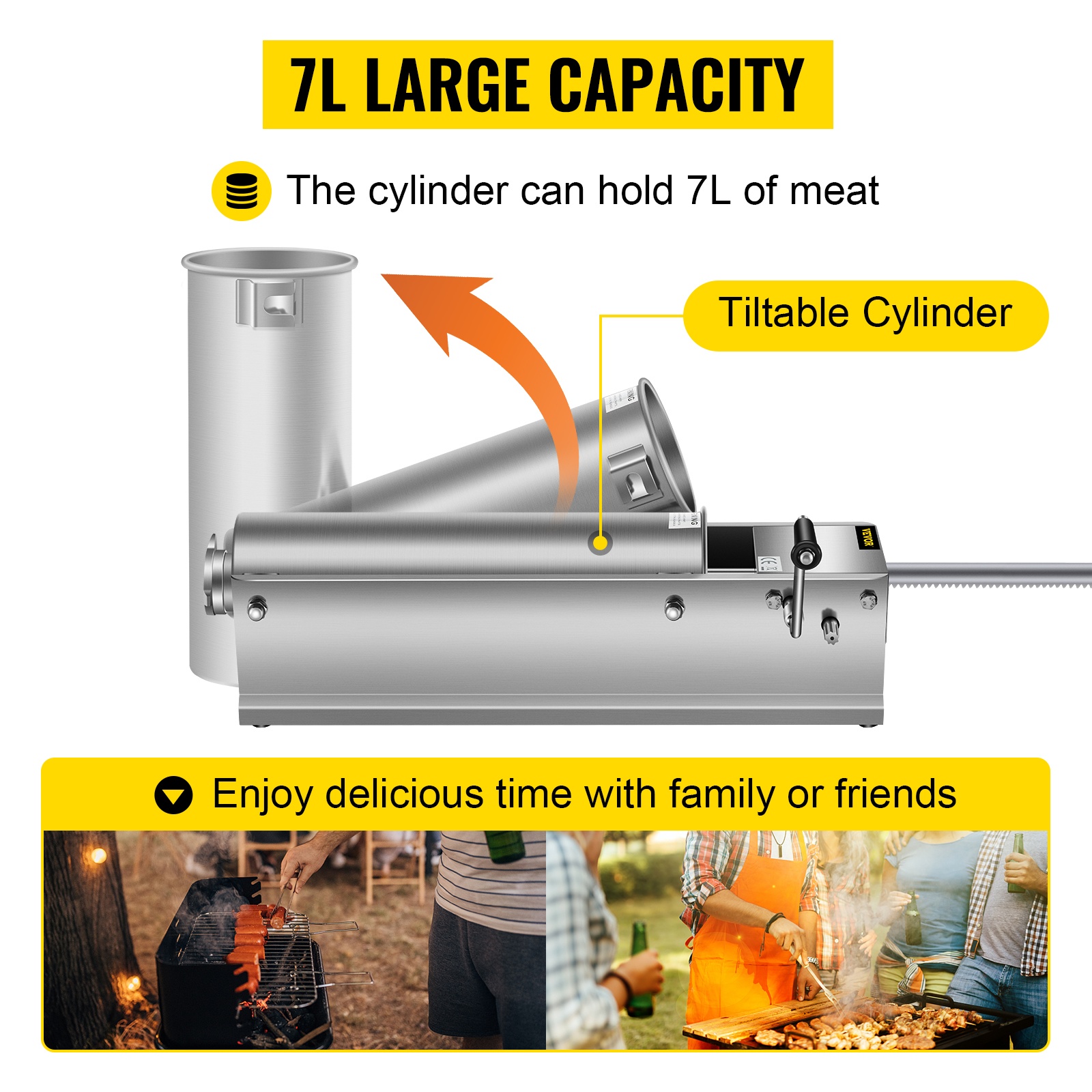 Eri kokoiset täyttöputket