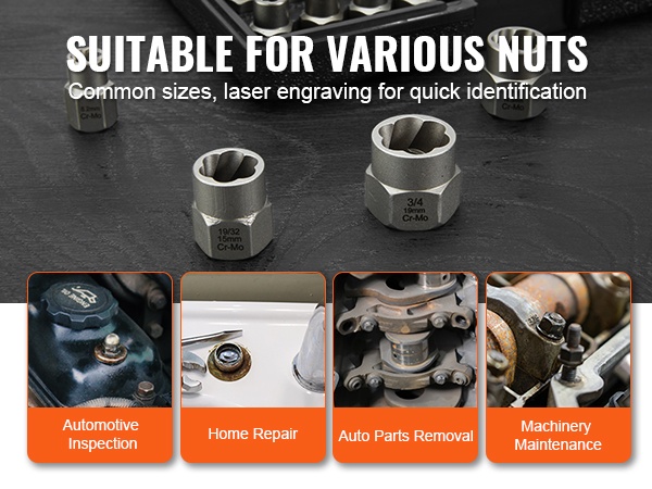 Pultinpoistosarja kotelossa ylhäältä