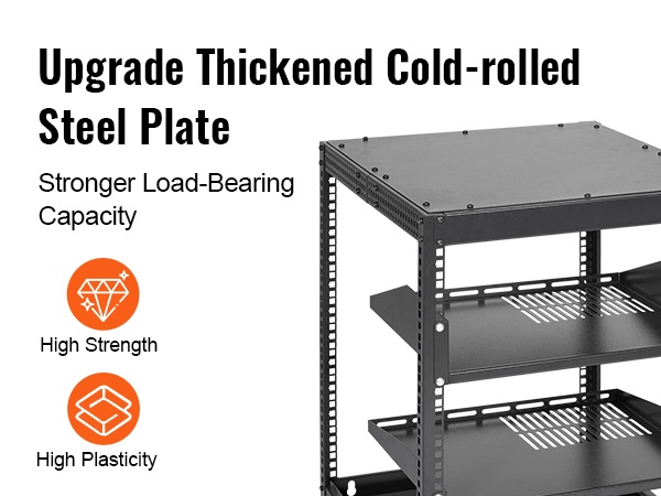 Nelipylväinen teline vahvalla rakenteella