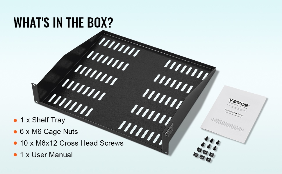 Helposti asennettava palvelinrähylly