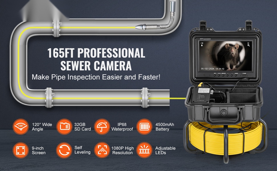 Viemärikamera yleiskuva