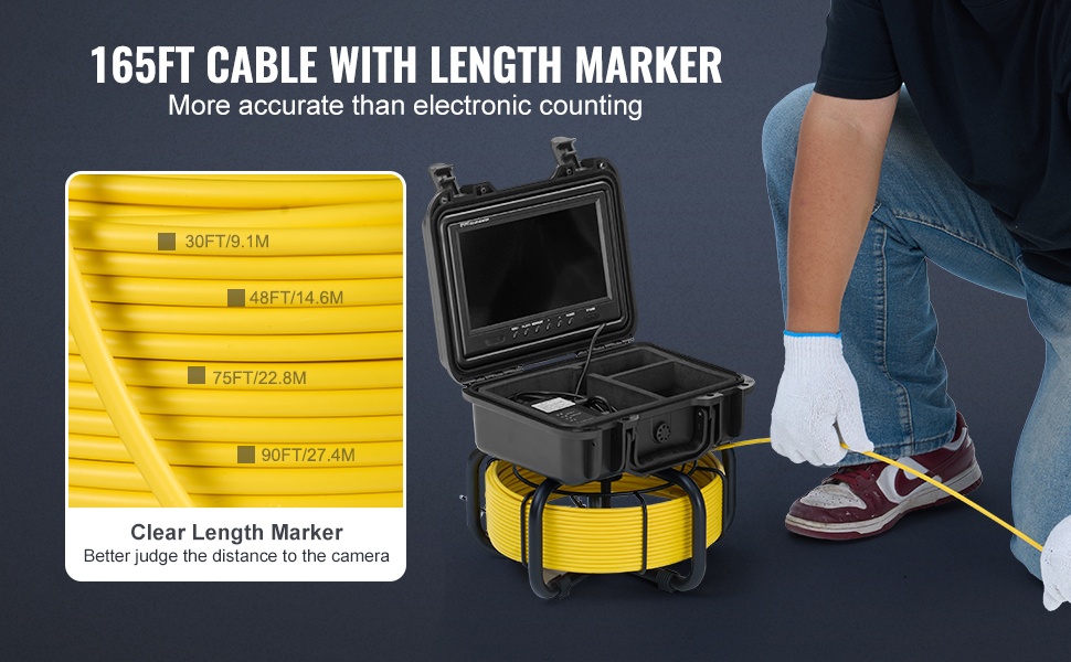 Mittamerkinnät kaapelissa