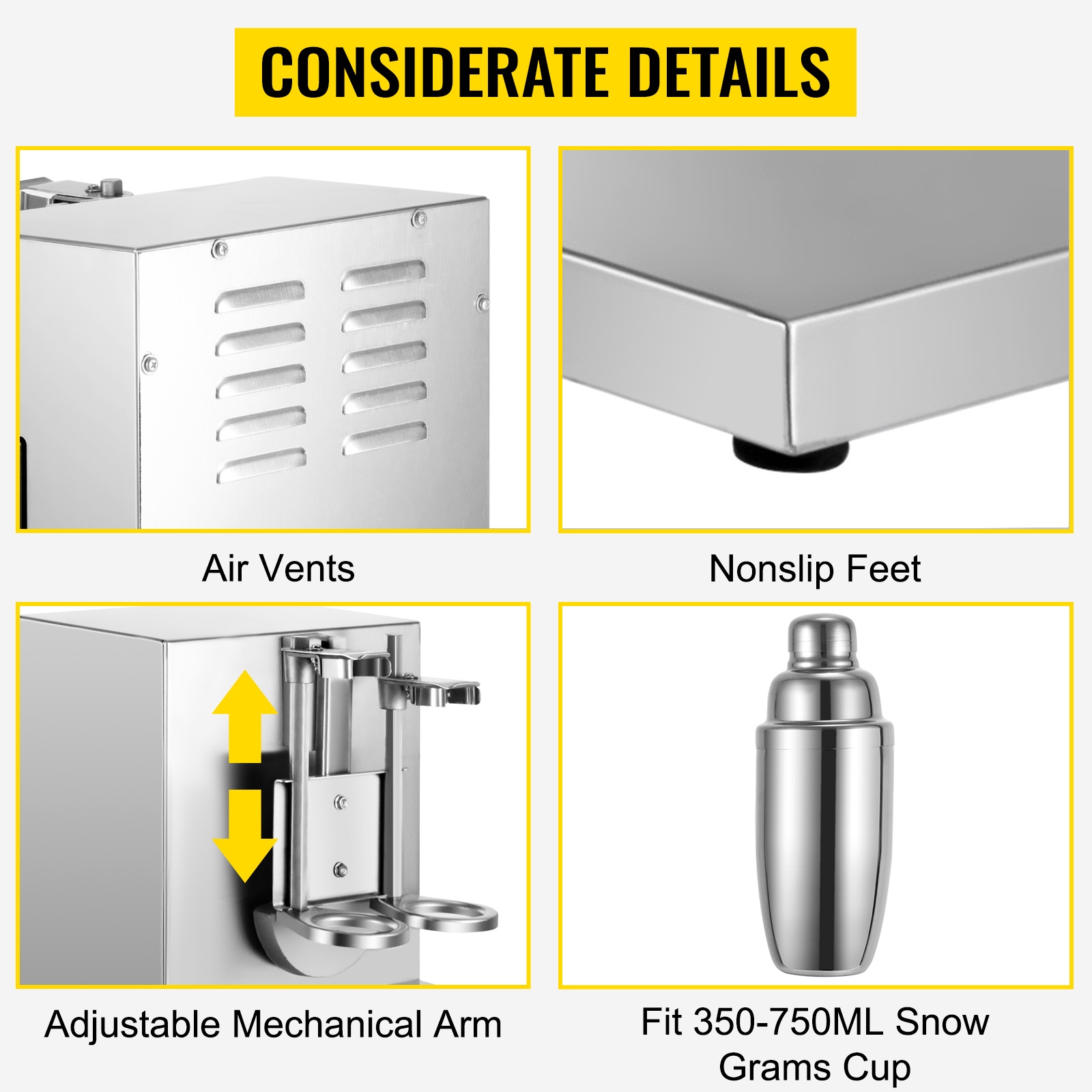 Yksityiskohdat ja kupit