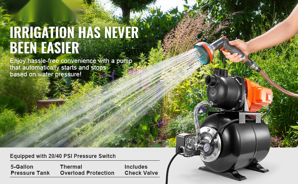 Matalakaivopumppu paineastian kanssa