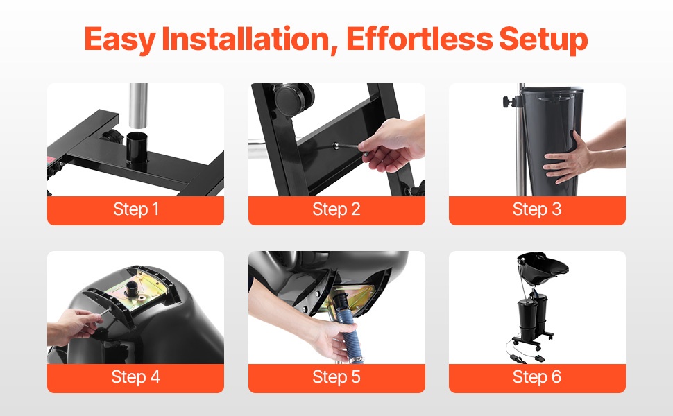 Nopea asennus ja purku