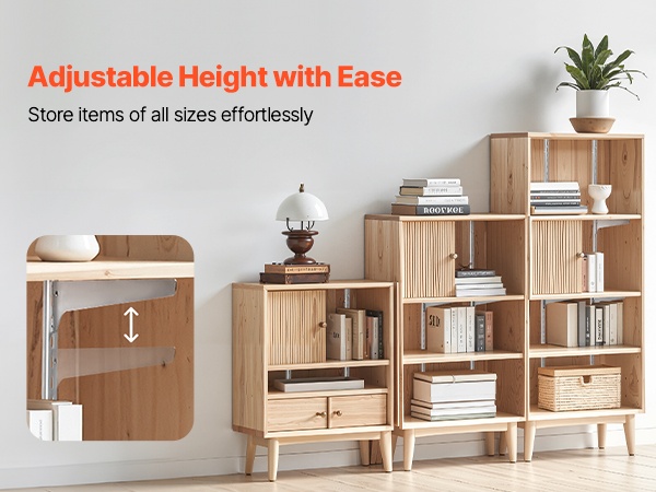 Erikokoisille säilytyslaatikoille sopiva korkeus