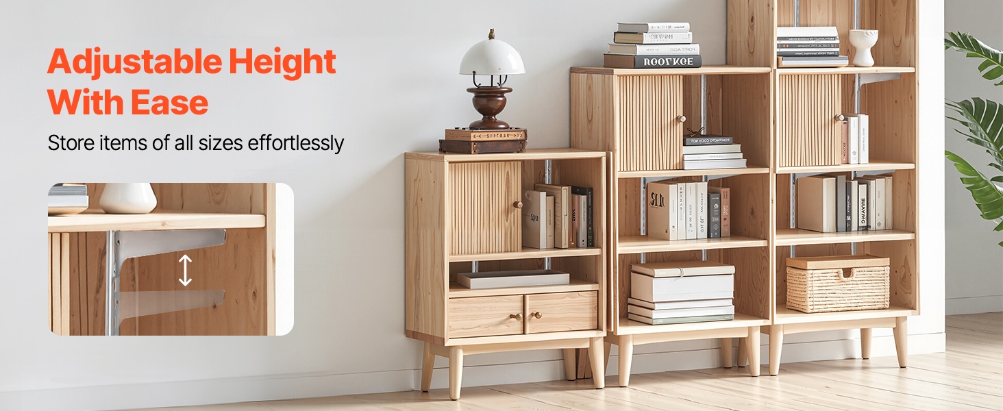 Säädettävä hyllykorkeus