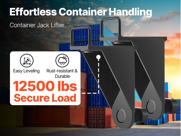 Konttijack-lug käytössä kontissa