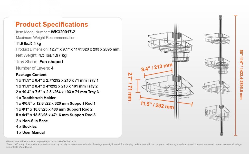Kulmahylly käytössä kylpyhuoneessa
