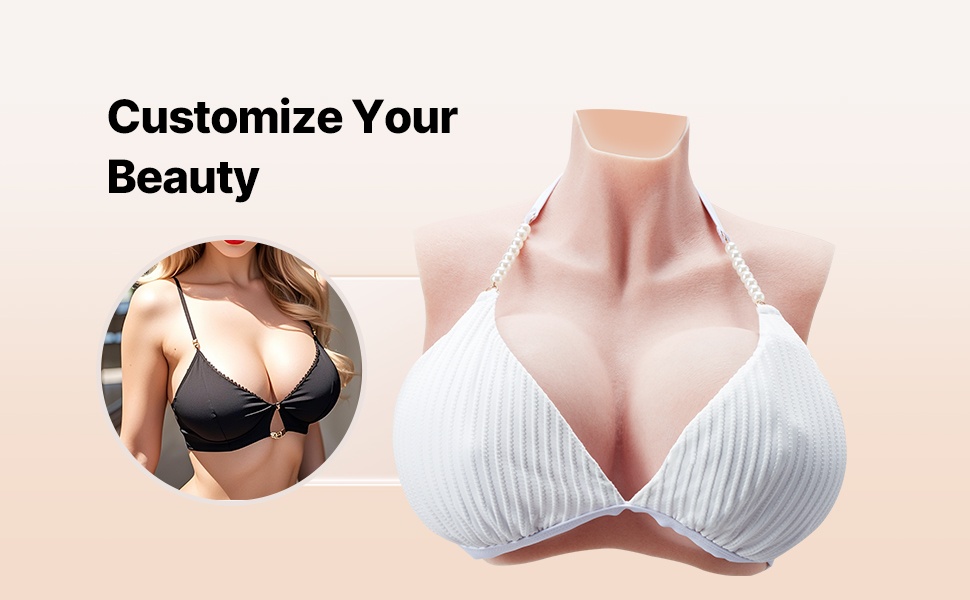 Silikoninen rintapanssari edestä