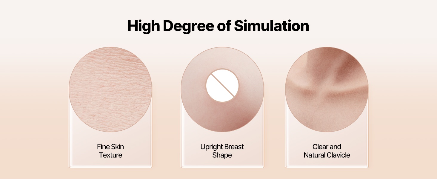 Luonnollinen rinnan muoto ja solisluulinjat