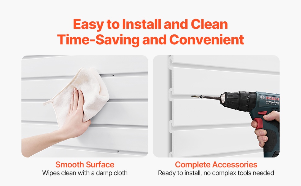 Sileä ja helposti puhdistettava PVC-pinta