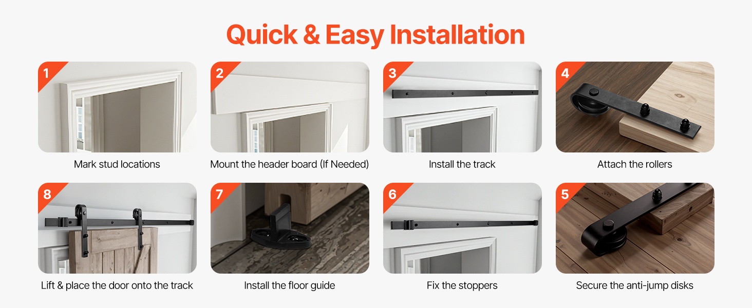 Asennustarvikkeet ja ohjeet