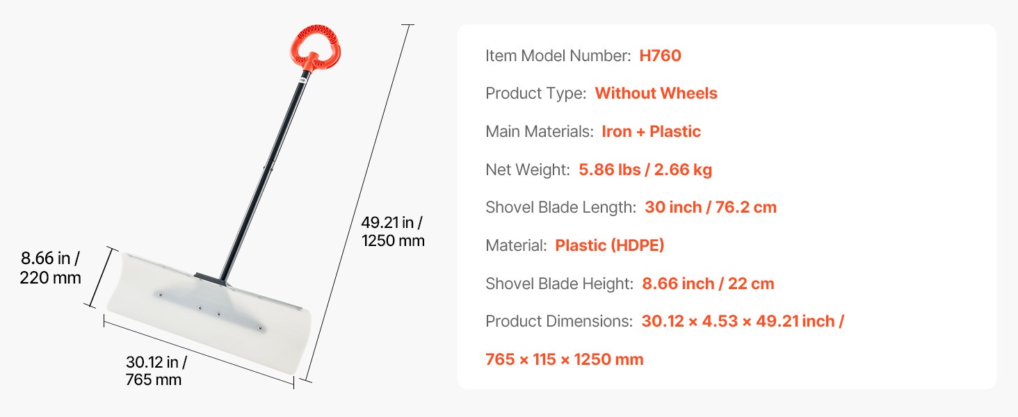 Lumilapio säilytysasennossa