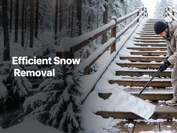 Lumenpoisto suurelta alueelta