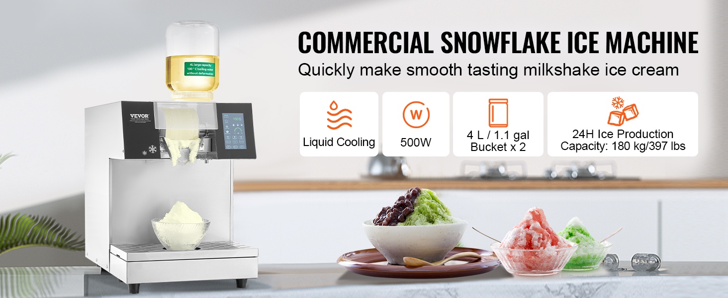 Nestekylmäinen hiutalejäähilekone - esittelykuva