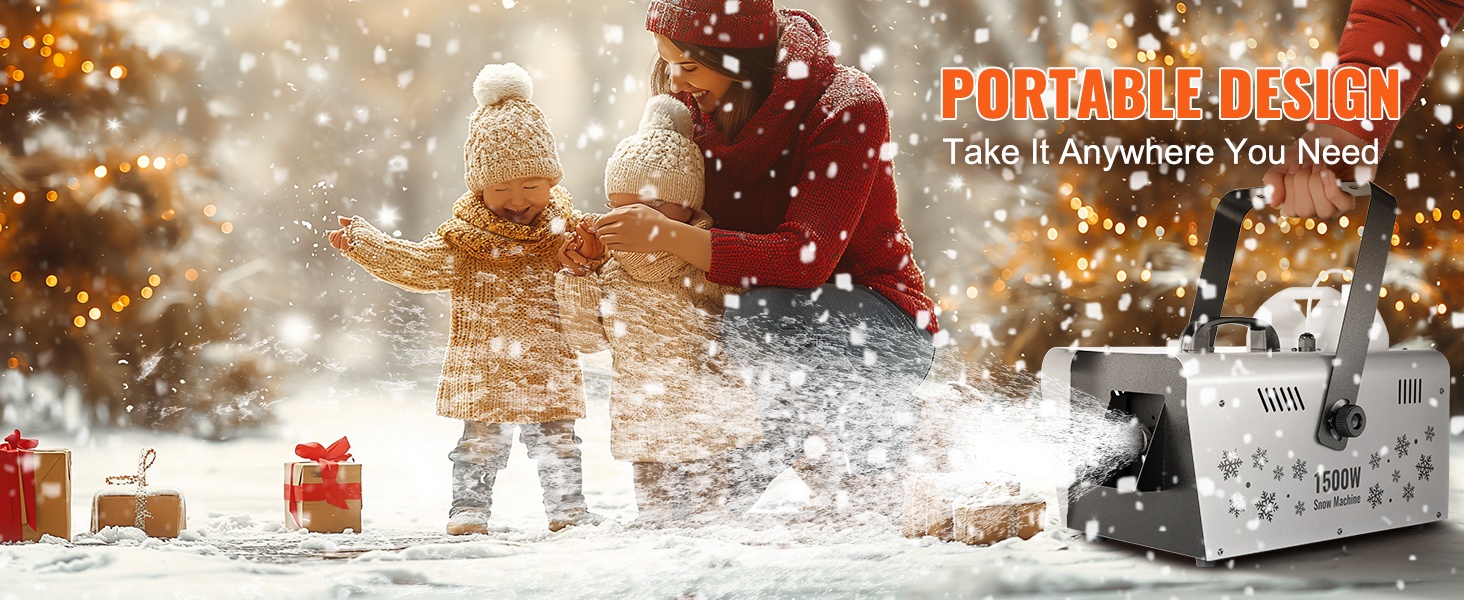 Lumikone kantokahvalla