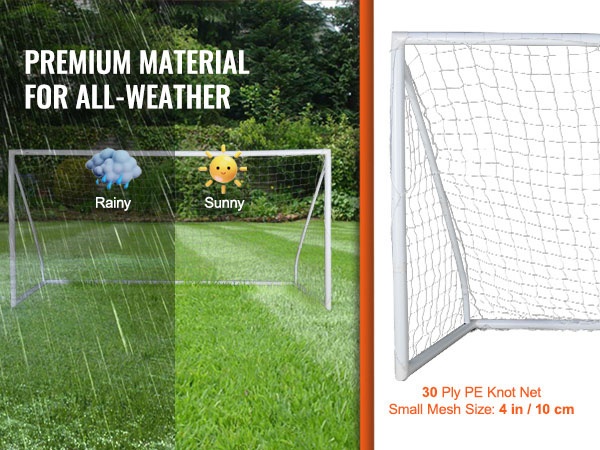 Lasten jalkapallomaali ulkokäytössä