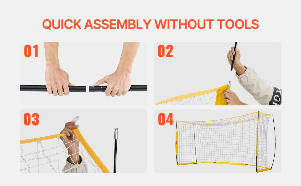 Jalkapallomaali kuljetuspussin kanssa