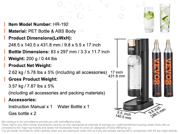 Kuplavesi tarjoiltuna