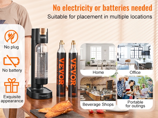 Soodavesi työpöydällä